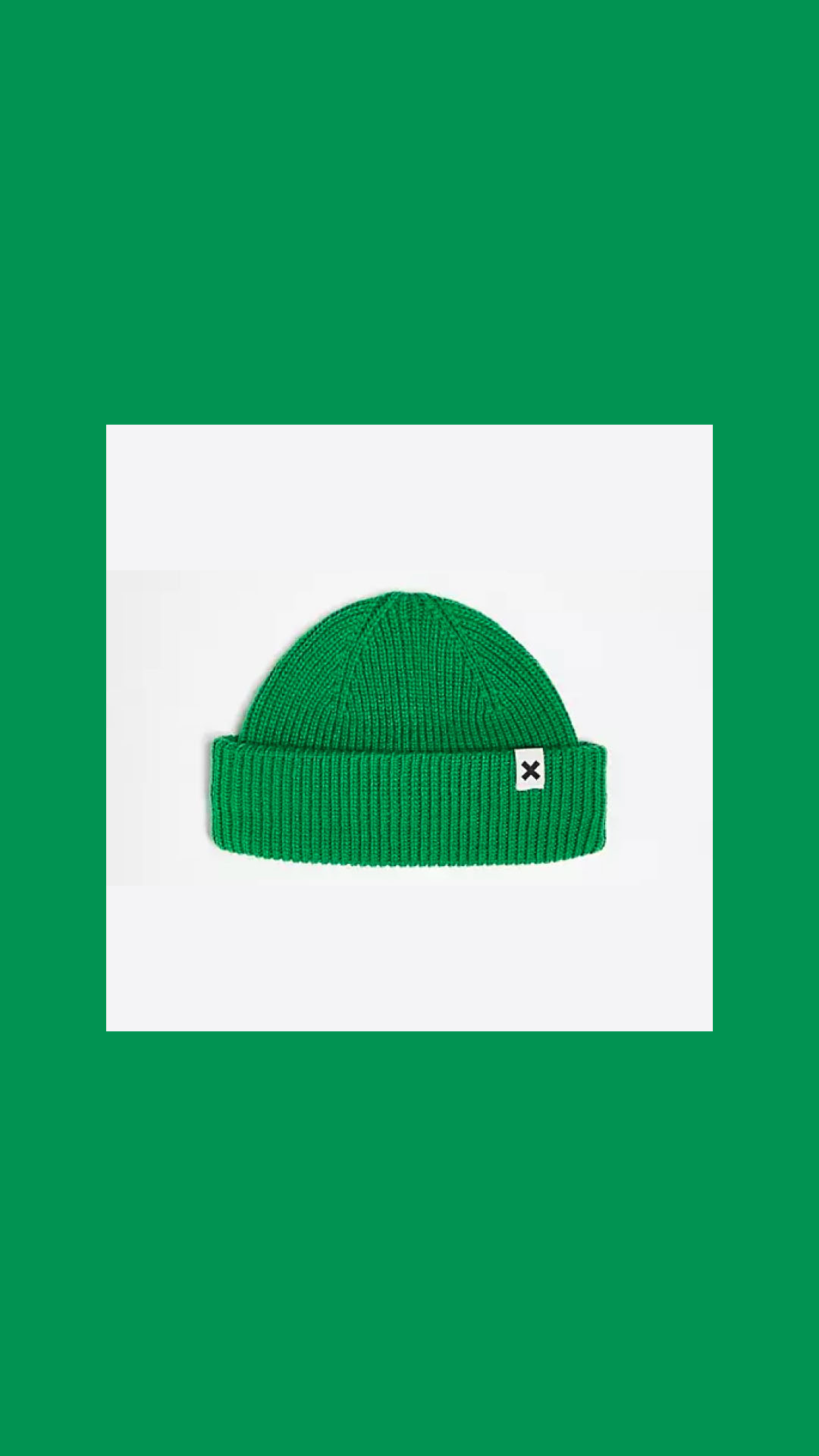Cappello verde Uomo